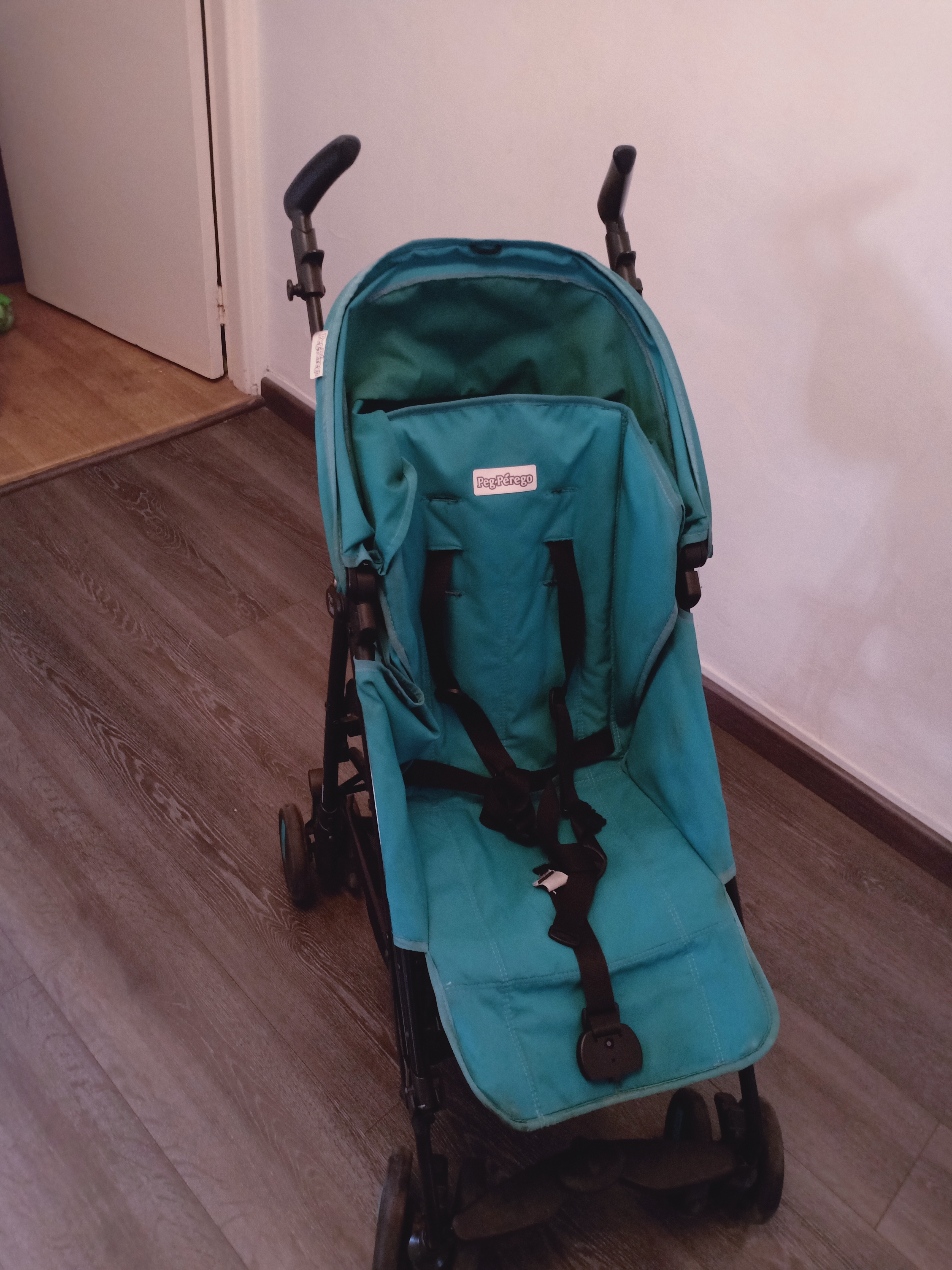 Poussette peg perego clearance marron